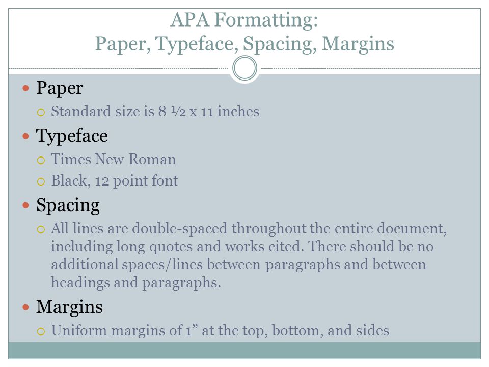 HOW TO – Format papers in standard academic format (using Microsoft Word)